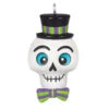 Hallmark Mini Spooky Little Skull Ornament, 1" -Hallmark Gift Shop Skull With Purple Green Bow Tie Keepsake Ornament 5QFO5432 01