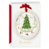 Hallmark Oh What Fun Christmas Card With Laser-Cut Ornament -Hallmark Gift Shop Skyline Christmas Tree Christmas Card With Ornament 999IXC7072 01