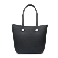 Jen & Co. Small Vira Versa Tote Bag In Black