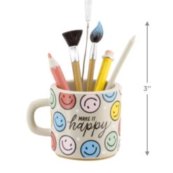 Make It Happy Mug Hallmark Ornament -Hallmark Gift Shop Smiley Faces Happy Mug Christmas Ornament 1HGO3620 04