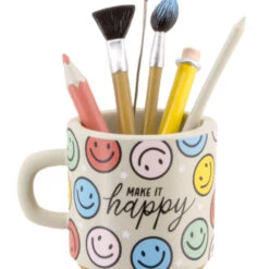 Make It Happy Mug Hallmark Ornament -Hallmark Gift Shop Smiley Faces Happy Mug Christmas Ornament 1HGO3620 06