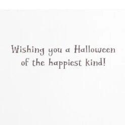 Hallmark Jack-o'-Lantern Smile Halloween Cards, Pack Of 6 -Hallmark Gift Shop Smiling Pumpkin With Spider Halloween Cards 699H2377 03