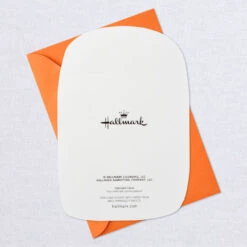 Hallmark Jack-o'-Lantern Smile Halloween Cards, Pack Of 6 -Hallmark Gift Shop Smiling Pumpkin With Spider Halloween Cards 699H2377 06