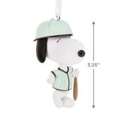 Peanuts® Snoopy Baseball Player Hallmark Ornament -Hallmark Gift Shop Snoopy Baseball Player Christmas Ornament 3HCM4266 04