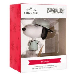 Peanuts® Snoopy Baseball Player Hallmark Ornament -Hallmark Gift Shop Snoopy Baseball Player Christmas Ornament 3HCM4266 08