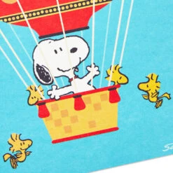 Hallmark Snoopy Hot Air Balloon Boxed Thank-You Notes, Pack Of 12 -Hallmark Gift Shop Snoopy Hot Air Balloon Boxed ThankYou Notes 3THK2526 04