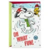 Hallmark Peanuts® Snoopy Snow Angel Musical Christmas Card With Motion -Hallmark Gift Shop Snoopy Snow Angel Musical Christmas Card With Motion 959XOC5027 01