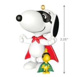 Hallmark Peanuts® Spotlight On Snoopy Masked Marvel Ornament -Hallmark Gift Shop Snoopy Woodstock Superheros Keepsake Ornament 5QXR8725 04