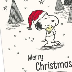 Hallmark Peanuts® Snoopy And Woodstock Hugs Christmas Cards, Pack Of 6 -Hallmark Gift Shop Snoopy and Woodstock Christmas Cards Pack 5XXH8001 04