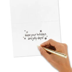 Hallmark Peanuts® Snoopy Hauling The Tree Boxed Christmas Cards, Pack Of 16 -Hallmark Gift Shop Snoopy and Woodstock Tree Christmas Cards Pack 1XPX2736 06