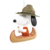 Peanuts® Snoopy In Canoe Hallmark Ornament -Hallmark Gift Shop Snoopy in Canoe Christmas Ornament 3HCM2166 01