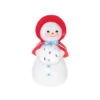 Hallmark Sweet Snow Girl Porcelain Ornament -Hallmark Gift Shop Snow Lady in Red Bonnet Keepsake Ornament 5QXE3575 01