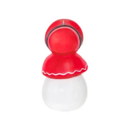 Hallmark Sweet Snow Girl Porcelain Ornament -Hallmark Gift Shop Snow Lady in Red Bonnet Keepsake Ornament 5QXE3575 07