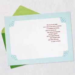 Hallmark You're A Blessing Christmas Card For Daughter And Son-in-Law -Hallmark Gift Shop Snowflake Christmas Card for Daughter and SoninLaw 759XZH1583 03