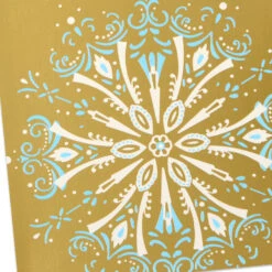 Hallmark Snowflakes On Gold Money Holder Christmas Cards, Pack Of 10 -Hallmark Gift Shop Snowflakes on Gold Money Holder Christmas Cards Pack 899XMH9165 05