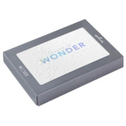 Hallmark Snowflakes Season Of Wonder Boxed Christmas Cards, Pack Of 16