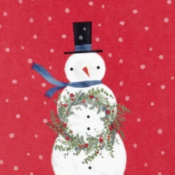 Hallmark Snowman With Wreath Boxed Christmas Cards, Pack Of 16 -Hallmark Gift Shop Snowman With Wreath Boxed Christmas Cards 1XPX1224 05