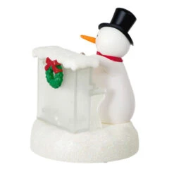 Hallmark Sing-Along Showman Snowman Musical Ornament -Hallmark Gift Shop Snowman at Piano Musical Keepsake Ornament 2099QGO2637 06