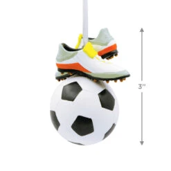 Soccer Ball And Cleats Hallmark Ornament -Hallmark Gift Shop Soccer Ball and Cleats Christmas Ornament 1HGO3061 04