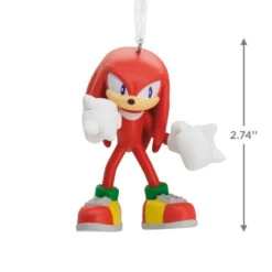 Sonic The Hedgehog™ Knuckles Hallmark Ornament -Hallmark Gift Shop Sonic the Hedgehog Knuckles Christmas Ornament 3HCM3471 04