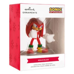 Sonic The Hedgehog™ Knuckles Hallmark Ornament -Hallmark Gift Shop Sonic the Hedgehog Knuckles Christmas Ornament 3HCM3471 08