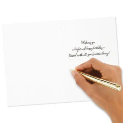 Hallmark Sparkling Wishes Boxed Blank Birthday Cards Assortment, Pack Of 12 -Hallmark Gift Shop Sparkling Wishes Assorted Boxed Birthday Cards 3EDX1192 06