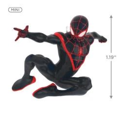 Hallmark Mini Marvel Spider-Man And Miles Morales Ornaments, Set Of 2 -Hallmark Gift Shop Spiderman Miles Morales Keepsake Ornaments 1999QXM9337 05