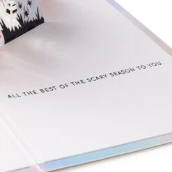 Hallmark Best Of The Scary Season To You 3D Pop-Up Halloween Card -Hallmark Gift Shop Spooky Happy Halloween Scene 3D PopUp Card 1299IEH4002 03