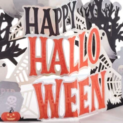 Hallmark Best Of The Scary Season To You 3D Pop-Up Halloween Card -Hallmark Gift Shop Spooky Happy Halloween Scene 3D PopUp Card 1299IEH4002 05