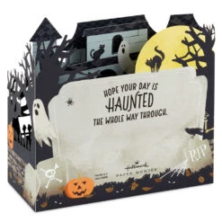 Hallmark Spooky Haunted House 3D Pop-Up Halloween Card -Hallmark Gift Shop Spooky Haunted House 3D PopUp Halloween Card 799H1134 02