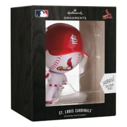 Hallmark MLB St. Louis Cardinals™ Bobblehead Ornament -Hallmark Gift Shop St. Louis Cardinals Bobblehead Christmas Ornament 1OSL2458 04