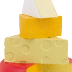 Stack Of Cheese Hallmark Ornament -Hallmark Gift Shop Stack of Cheese Chunks Christmas Ornament 1HGO3501 06