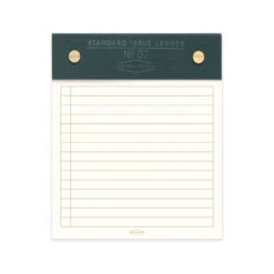 Designworks Ink Green Standard Issue Post Bound Note Pad