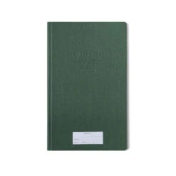 Designworks Ink Green Standard Issue Tall Hardcover Notebook