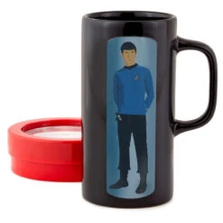 Hallmark Star Trek™ Spock Transporter Color-Changing Mug With Sound, 13 Oz. -Hallmark Gift Shop Star Trek Spock Transporter ColorChanging Mug 1SRT1007 03