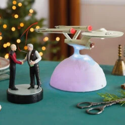 Hallmark Star Trek™ U.S.S. Enterprise NCC-1701 Tabletop Decoration With Light And Sound -Hallmark Gift Shop Star Trek Starship Enterprise Keepsake Decoration 1QFM3947 02
