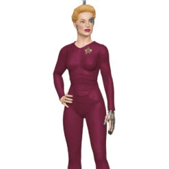 Hallmark Mini Star Trek™: Voyager Seven Of Nine Ornament, 1.75" -Hallmark Gift Shop Star Trek Voyager Seven of Nine Keepsake Ornament 5QXM9542 06