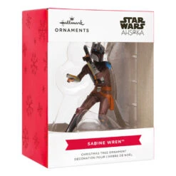 Star Wars: Ahsoka™ Sabine Wren™ Hallmark Ornament -Hallmark Gift Shop Star Wars Ahsoka Sabine Christmas Ornament 3HCM2165 04
