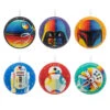 Star Wars™ Tin Ball Hallmark Ornaments, Set Of 12 -Hallmark Gift Shop Star Wars Ball Christmas Ornaments 3HCM2441 01