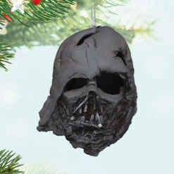 Hallmark Star Wars: The Force Awakens™ 10th Anniversary Darth Vader™ Pyre Helmet Ornament -Hallmark Gift Shop Star Wars Darth Vader Helmet Keepsake Ornament 5QXE3542 02