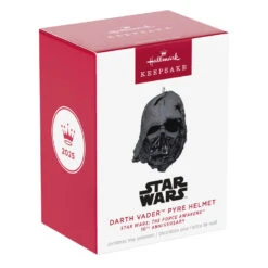 Hallmark Star Wars: The Force Awakens™ 10th Anniversary Darth Vader™ Pyre Helmet Ornament -Hallmark Gift Shop Star Wars Darth Vader Helmet Keepsake Ornament 5QXE3542 08