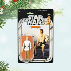 Hallmark Star Wars™ Luke Skywalker™ Vintage Figure Ornament -Hallmark Gift Shop Star Wars Luke Skywalker Action Figure Ornament 5QXI8802 02