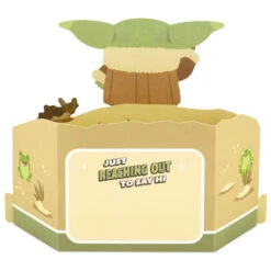 Hallmark Star Wars: The Mandalorian™ The Child™ 3D Pop-Up Hello Card -Hallmark Gift Shop Star Wars Mandalorian The Child 3D PopUp Hello Card 899WDR1313 02