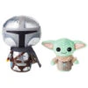 Hallmark Itty Bittys® Star Wars™ The Mandalorian™ And Grogu™ Plush, Set Of 2 -Hallmark Gift Shop Star Wars Mandalorian and Grogu Plush itty bittys 2Pack 1KDD2106 01