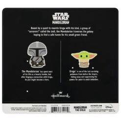 Hallmark Itty Bittys® Star Wars™ The Mandalorian™ And Grogu™ Plush, Set Of 2 -Hallmark Gift Shop Star Wars Mandalorian and Grogu Plush itty bittys 2Pack 1KDD2106 04