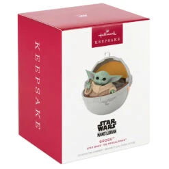 Hallmark Star Wars: The Mandalorian™ Grogu™ In Hovering Pram Ornament -Hallmark Gift Shop Star Wars The Mandalorian Grogu Keepsake Ornament 1QXV1214 08