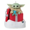 Hallmark Star Wars: The Mandalorian™ Grogu™ Greetings Ornament With Sound And Motion -Hallmark Gift Shop Star Wars The Mandalorian Grogu Keepsake Ornament 3999QXI7543 01