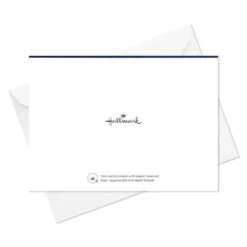 Hallmark Starry Blue You Make The Universe Brighter Blank Thank You Notes, Pack Of 10 -Hallmark Gift Shop Stars on Navy Blue Blank Thank You Note Cards Pack 3THK2576 05