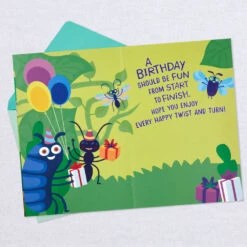 Hallmark Start To Finish Fun Birthday Card With Maze -Hallmark Gift Shop Start To Finish Bugs Maze Birthday Card for Kids 759HFI1430 03