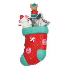 Hallmark Stocking Stuffers Surprise Mystery 2023 Exclusive Ornament -Hallmark Gift Shop Stocking With Mouse and Star Cookie Keepsake Ornament 1999QXC5619 08